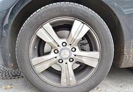 Fahrzeugpflege vorher / nachher