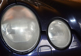 Fahrzeugpflege vorher / nachher