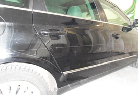 Fahrzeugpflege vorher / nachher