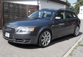 Felgenreparatur vorher / nachher